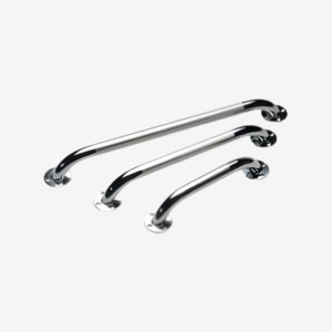 Barre d'appui acier chromé