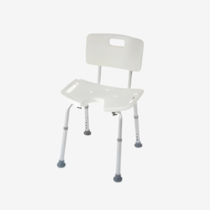 Chaise de douche bora blanche