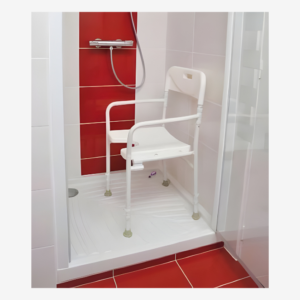 Chaise de douche pliable
