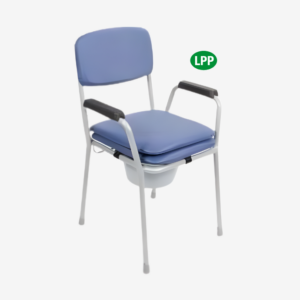 Chaise garde-robe garnitures bleues