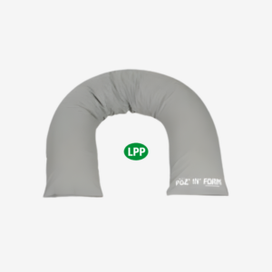 Coussin standard demi-lune microfibre